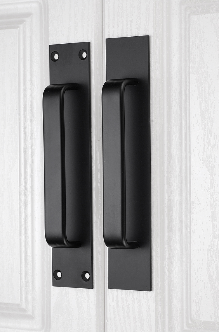 免打孔门把手铝合金门拉手明装塑钢阳台门推拉门拉手房门木门把手 雅