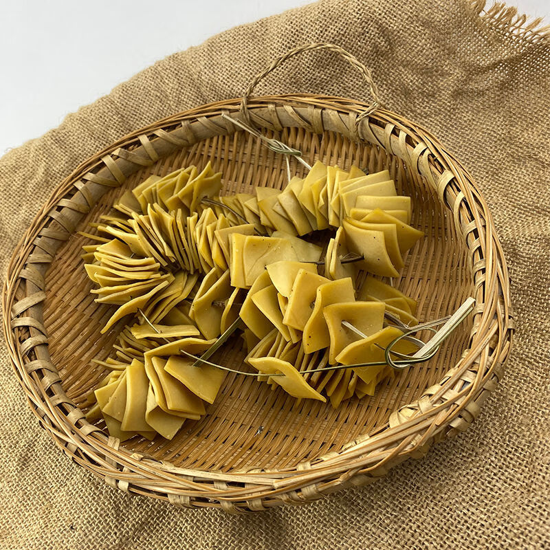 重庆梁平袁驿地方特产竹篾串串豆干五香味豆干休闲小零食串串 五香味