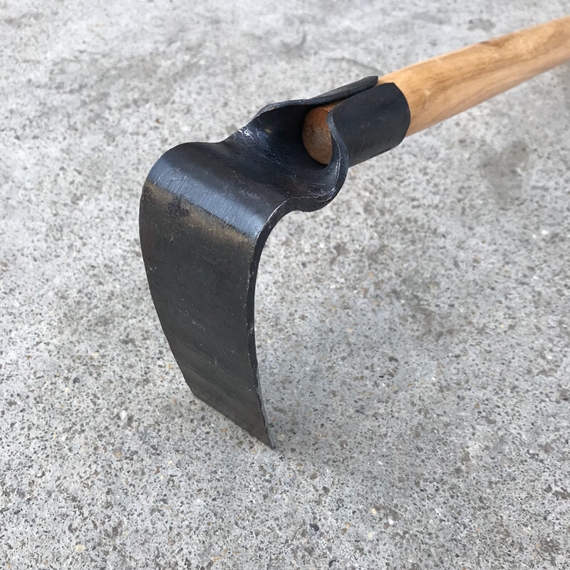 锄头农用小家用种花锄挖土园艺全钢户外神器隆鼎 小锄头(二齿)【图片