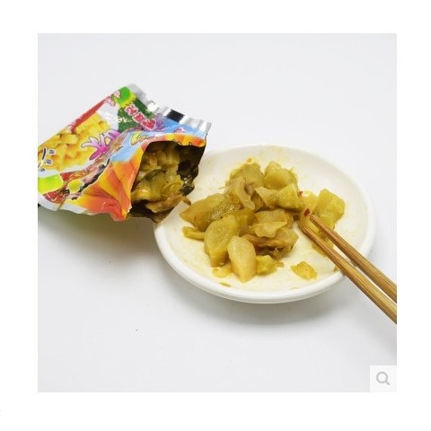 乡下妹榨菜芯 52克()5—45包/件 余姚.