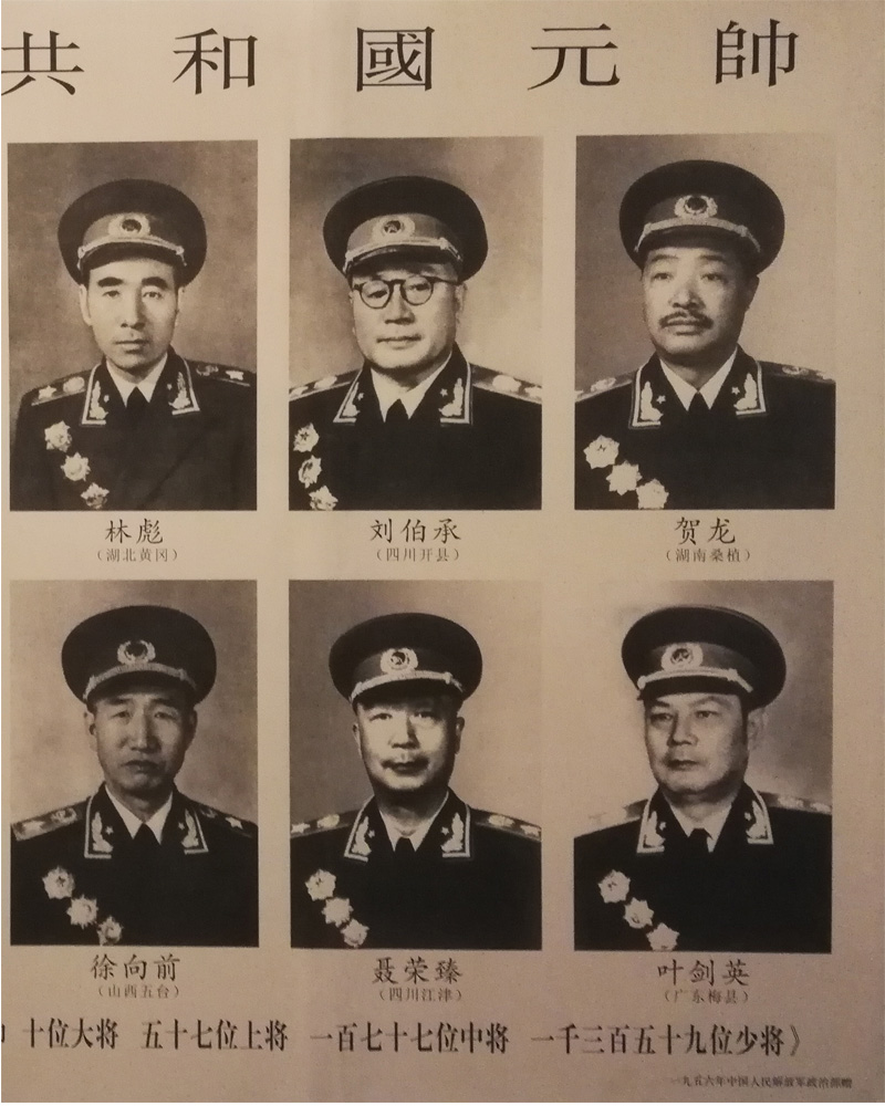 十大元帥掛畫十大元帥畫像掛畫裝飾畫舊版十大將軍像辦公室書房橫幅牆