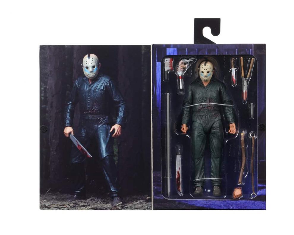neca 39719 黑色星期五 13号布头 杰森 豪华版人偶高18厘米neca 33103