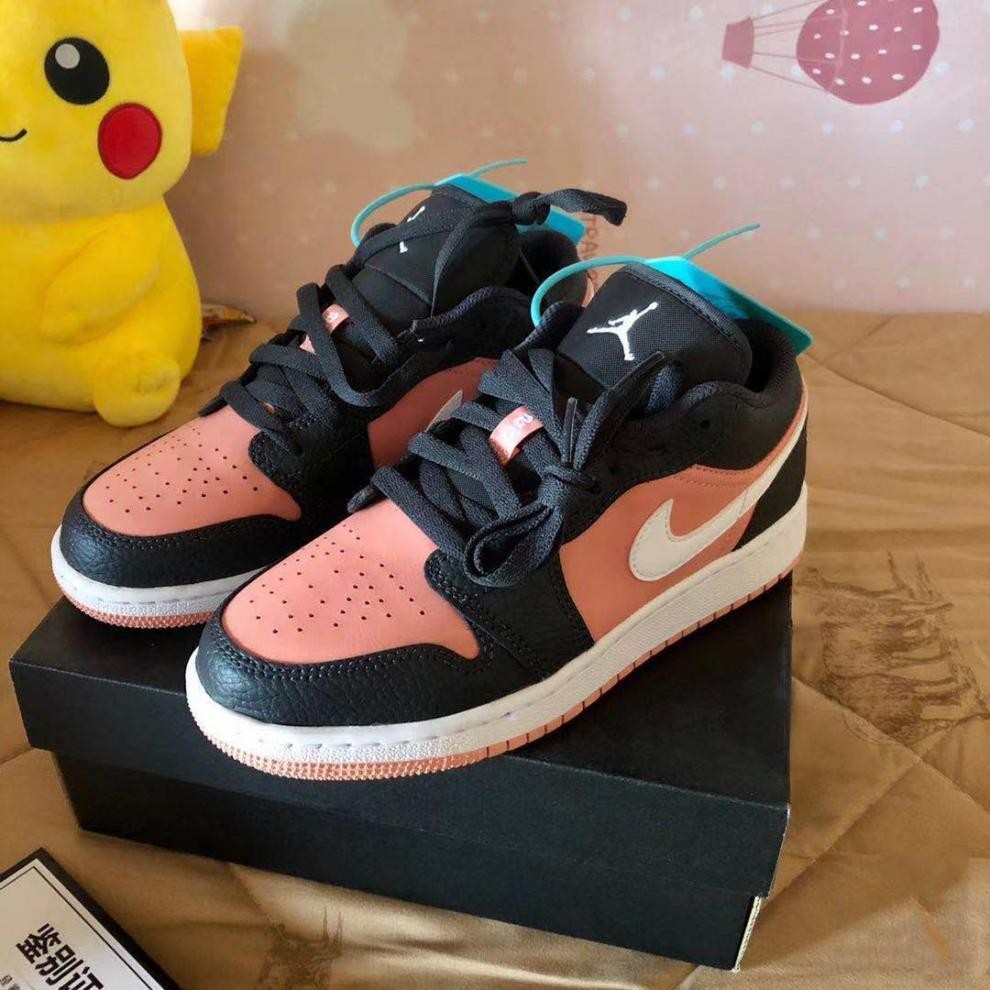 aj男女鞋旗舰官官方新同款女鞋低帮鞋日系男鞋学生 aj低帮蓝白午夜 偏