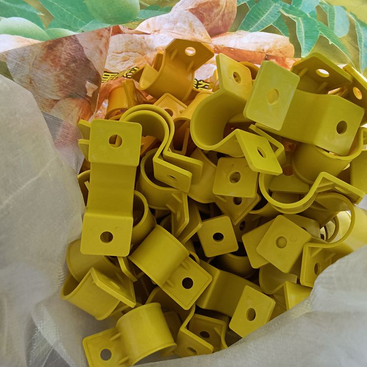 定型化临边防护连接件 钢管连接件 楼梯扶手连接万向塑料扣件卡扣