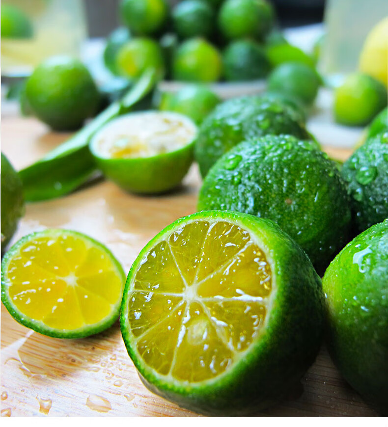 新鲜皮薄多汁海南小金桔青金桔柠檬奶茶水果5斤