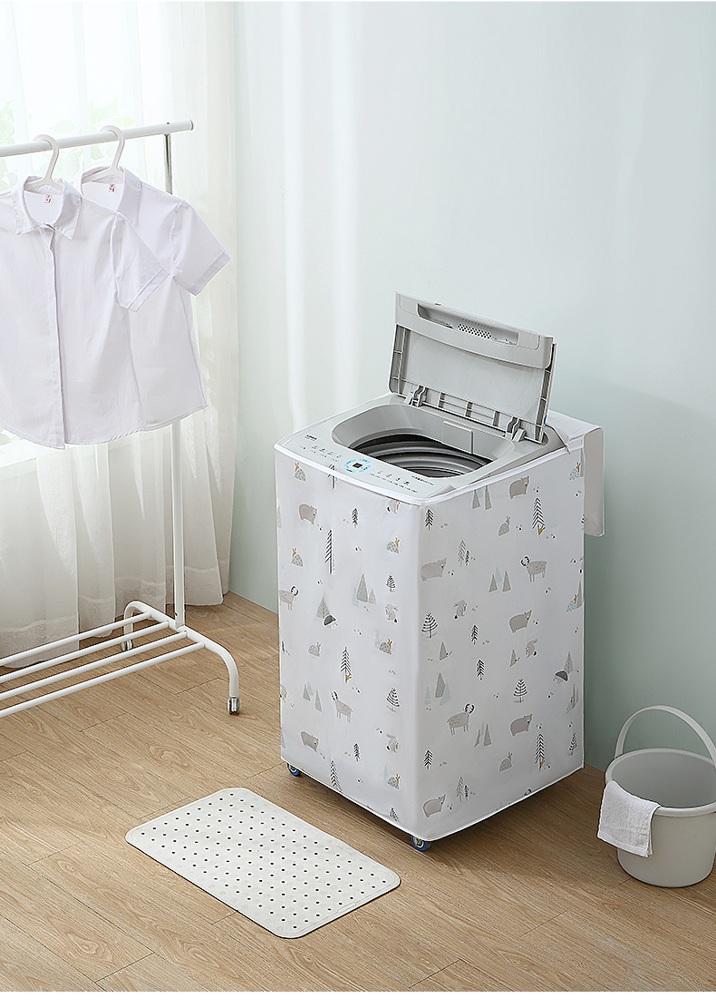 洗衣机罩洗衣机套洗衣机防水防晒罩上开全自动洗衣机套通用防尘罩b款