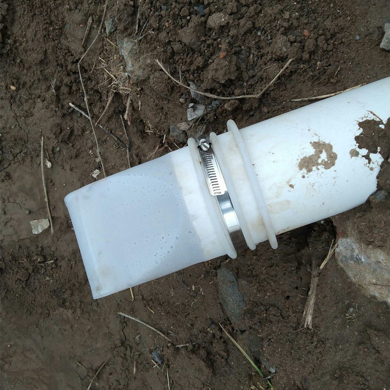 110管160下水管道外套硅胶芯农村排水管化粪池排污管防臭防虫防返