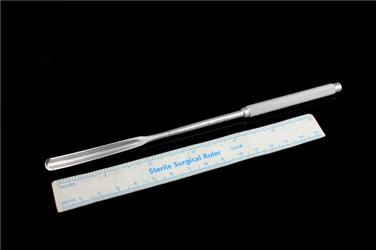 骨科手术器械医用园长刃口骨刀截骨刀峨眉凿长弧型圆形铲刀手外科骨凿