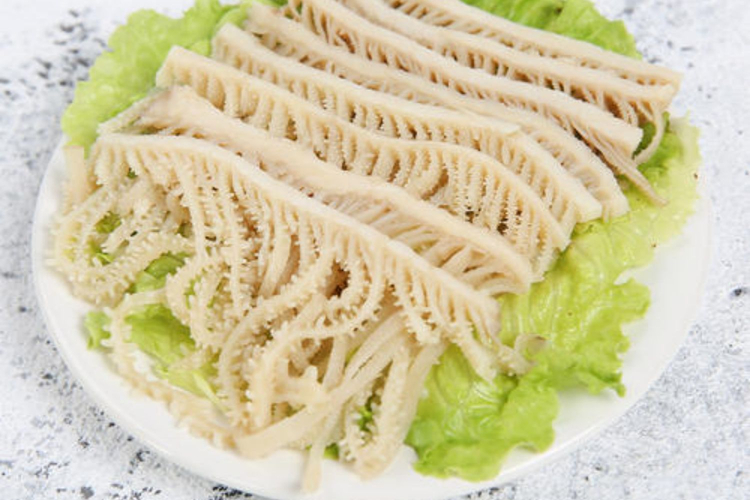 新鲜水发牛百叶丝 火锅酒店食材江浙沪皖已切丝非整个 3斤