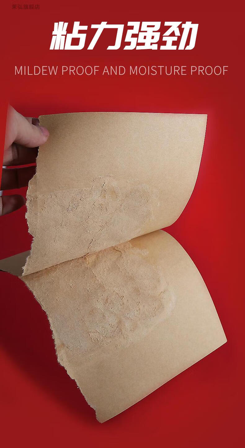 财务凭证贴纸用票据墙纸海报对联刷广告 雨宝 浆糊单独刷子2把【图片