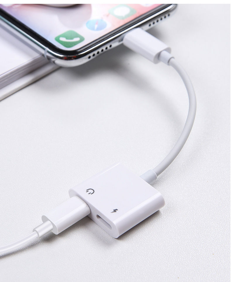 苹果11耳机8转接头iphone7plus转换器线11promax转接线35mmxsmax旦榄