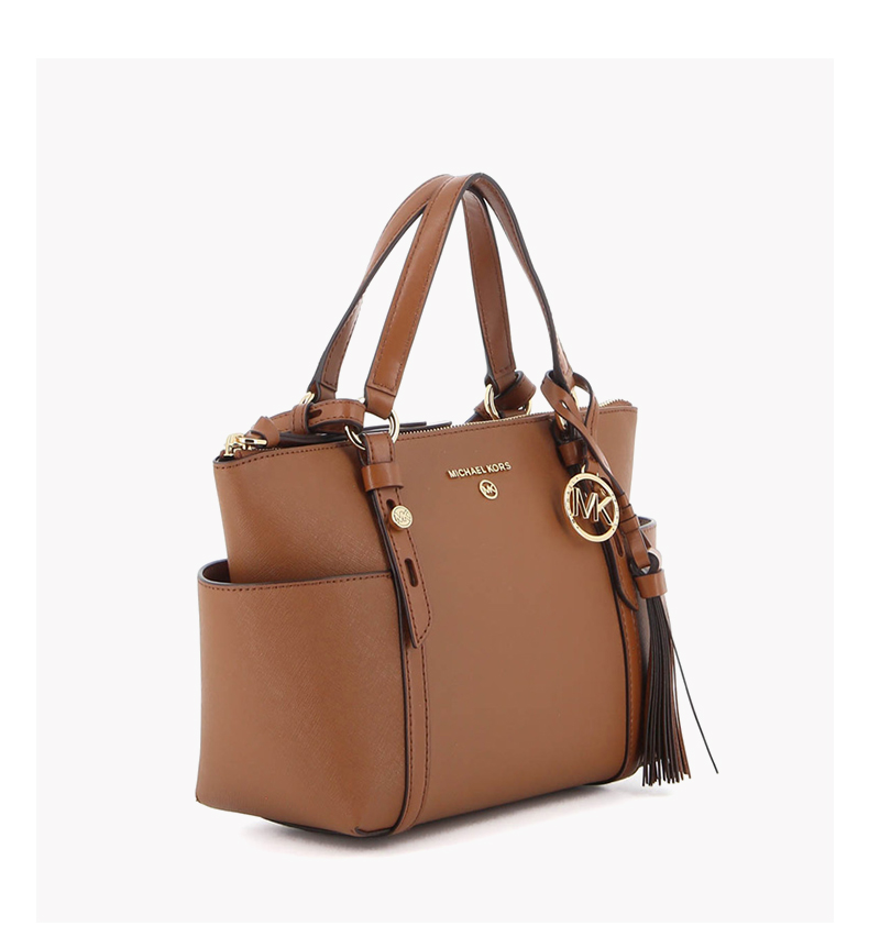 michaelkorsmk女包momad系列女士皮革手提斜挎包托特包30t0gnxt1棕色