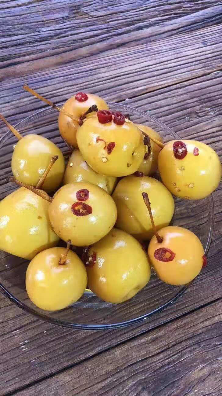 广西酸嘢沙梨泡水果腌制零食新鲜泡街边小吃酸料横州市特产 辣 酸沙梨