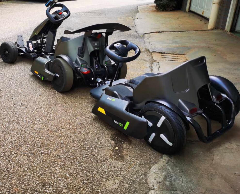 ninebot九号小米卡丁车拖车加装拖斗座椅后拖挂后排儿童纯白拖车