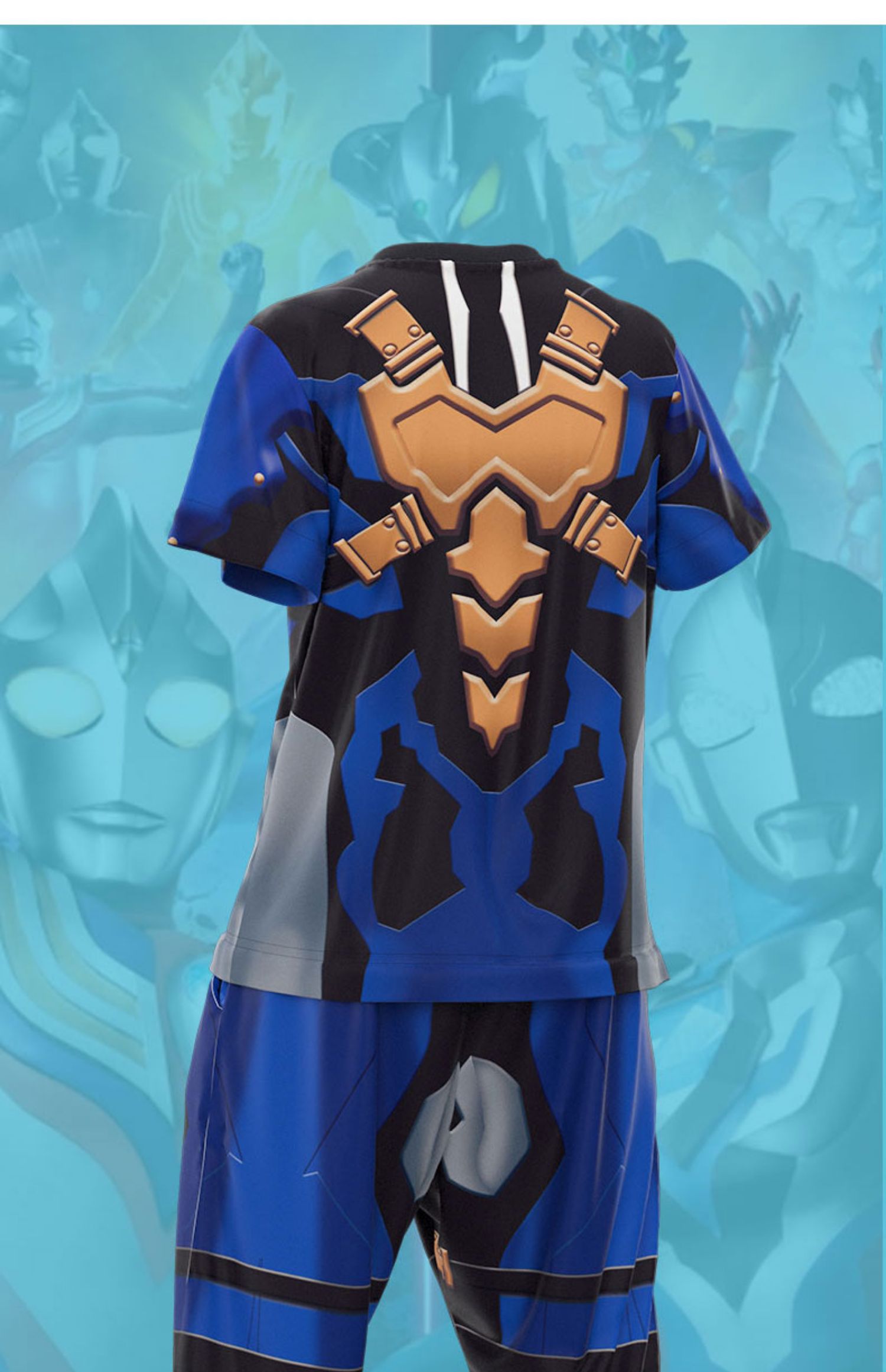 奥特曼周边托雷基亚衣服男童动漫面具短袖演出服儿童卡通披风玩具服饰