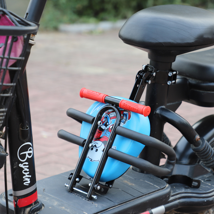 共享单车儿童椅可折叠永久同品质电动自行车儿童前置座椅可折叠踏板车