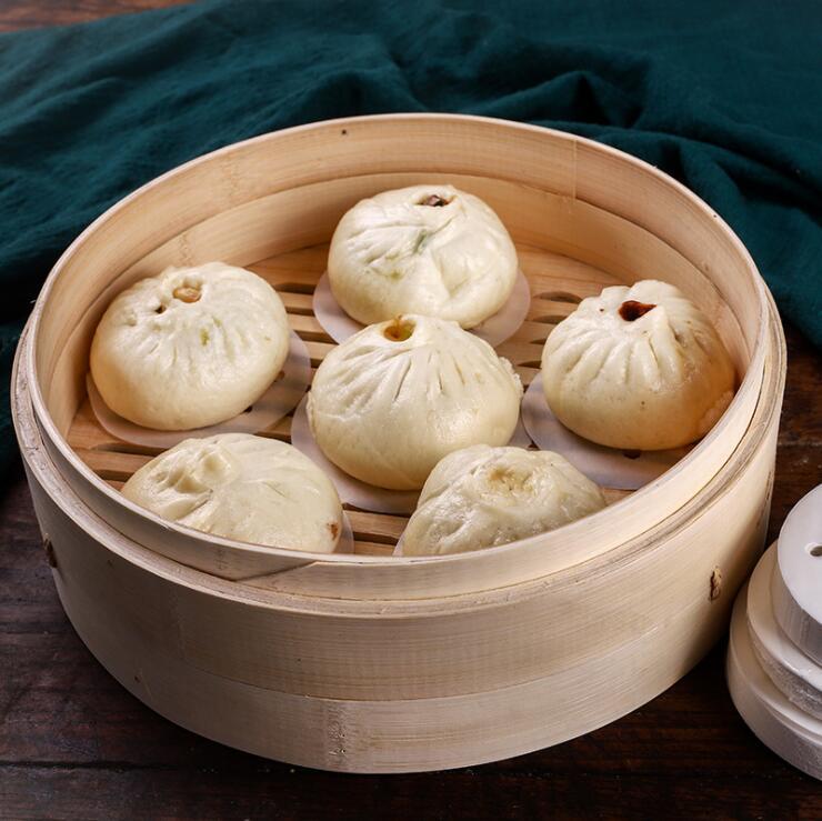 蒸笼纸包子纸蒸馒头纸不粘家用笼屉纸一次性圆形蒸笼布油垫纸直径254