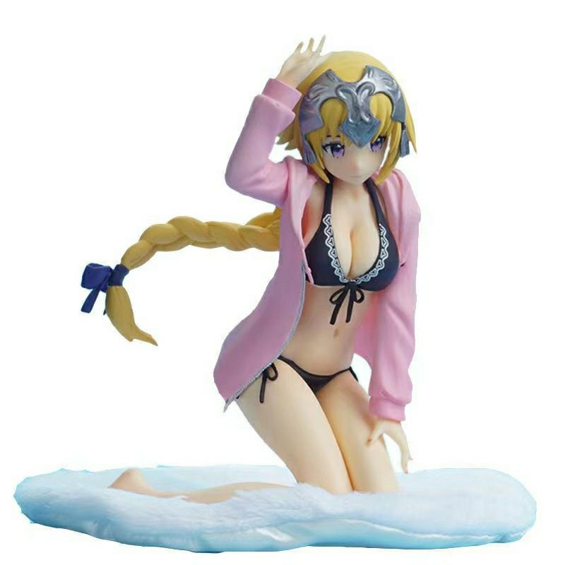 fate/extella fgo 让娜达尔克 泳装贞德 手办 动漫 模型 摆件 fate