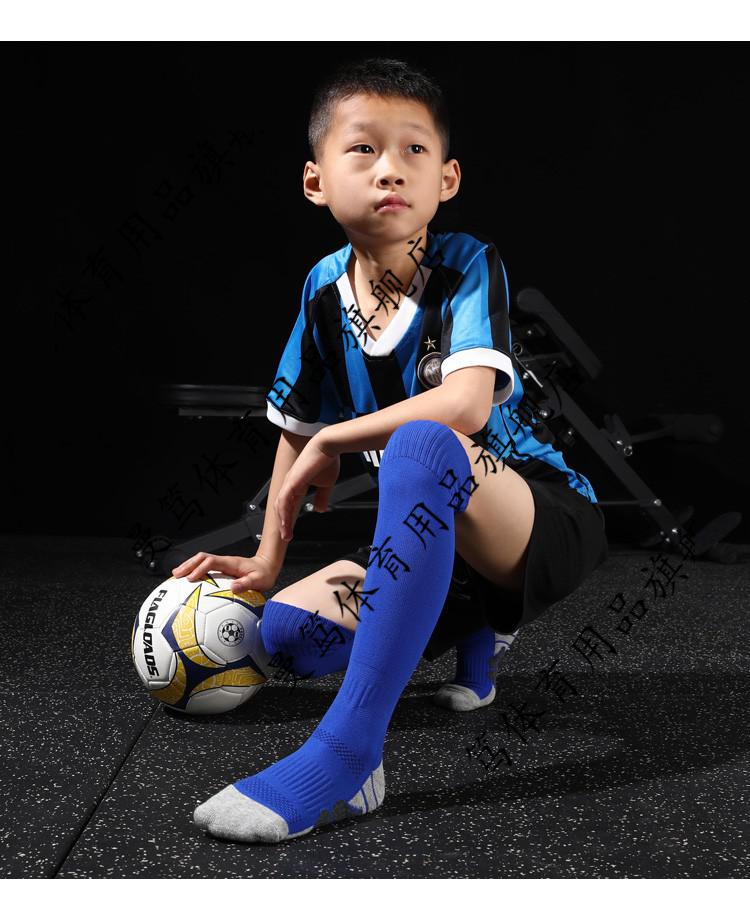 足球袜儿童青少年防滑男童过膝长筒透气夏季薄款训练袜白色s适合3335