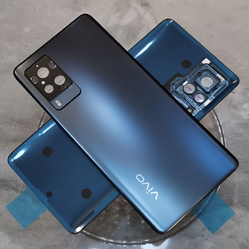 x60后盖曲屏版x60pro  电池盖后壳 x60中框 适应(于)vivo x60 后盖