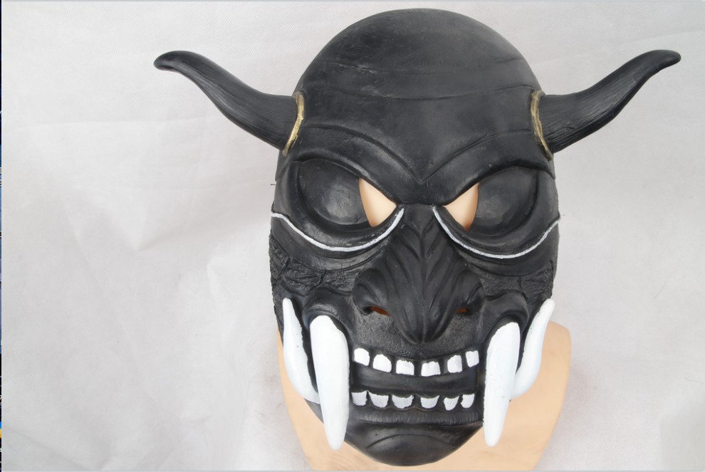 般若面具挂件鬼武士鬼脸天狗鬼面火影忍者日本面具cos表演道具 新出红