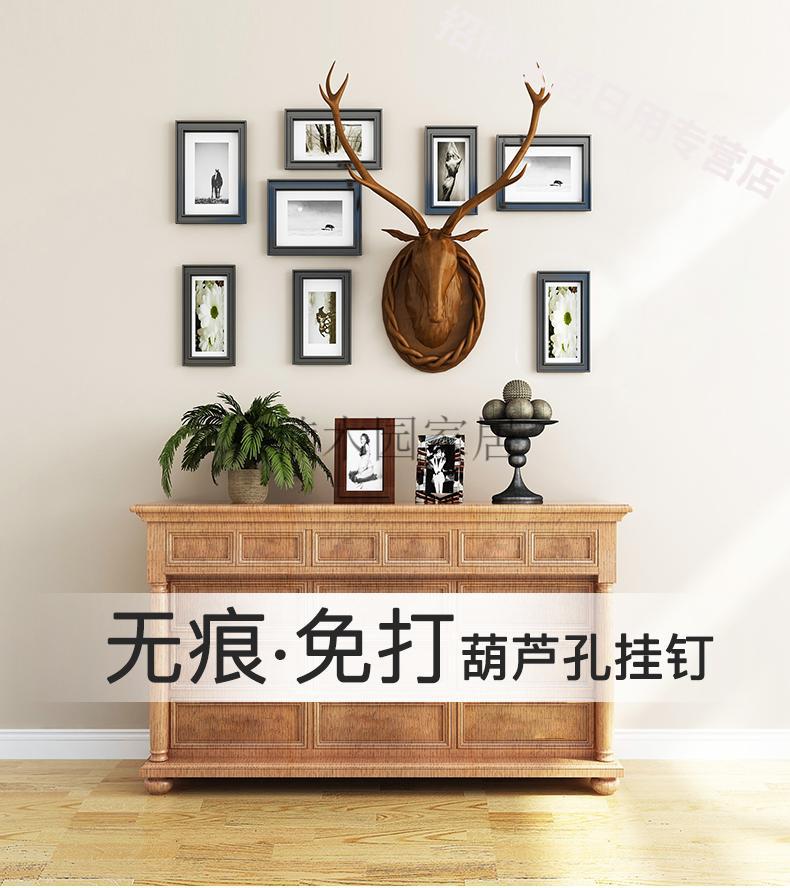 挂画钉免打孔相框挂钩瓷砖无痕钉粘钩婚纱照专用挂照片隐形壁画