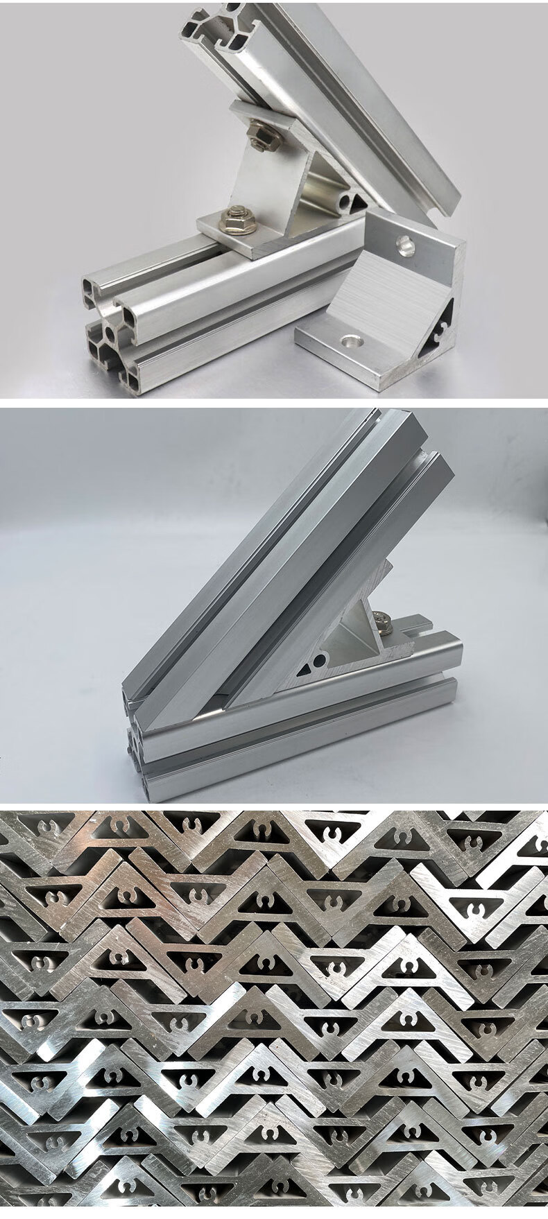 铝型材角件连接方法图片