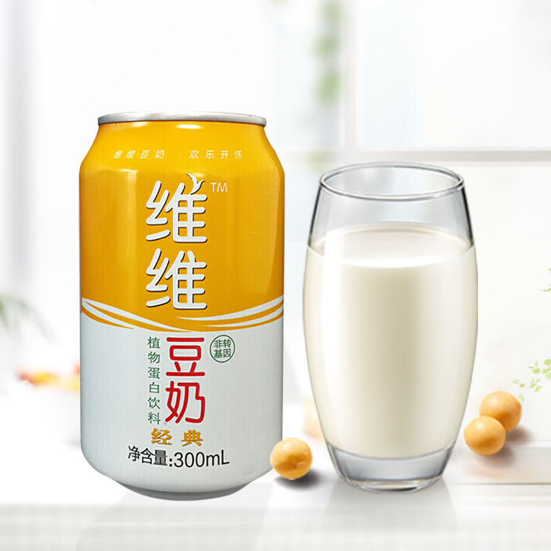 维维豆奶瓶装 300ml*12 植物蛋白饮料大豆 新鲜日期