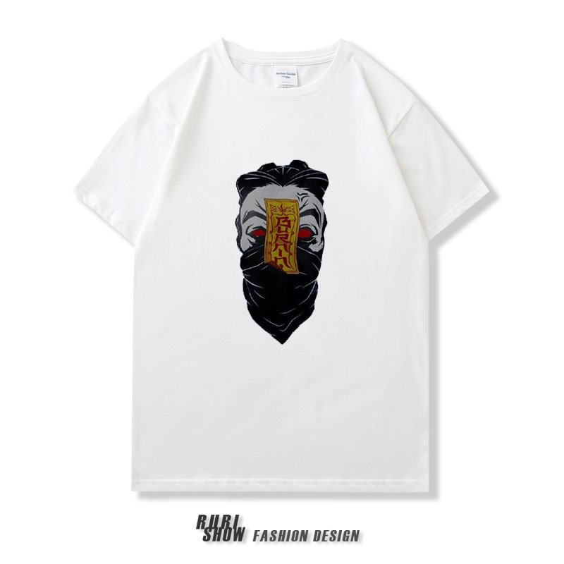 步中国新说唱功夫胖同款t恤csc以下犯上刘聪bang乌托邦大傻萨谱朵袖