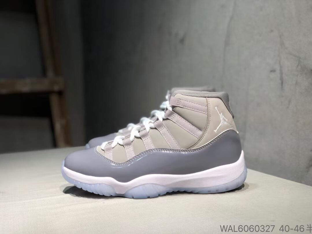 2022新款高帮aj11满天星闪粉银白男女篮球鞋康扣篮运动鞋aj11 黑金 36