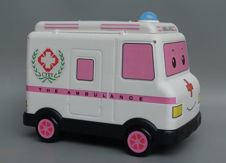 打针小医生玩具套装工具箱男孩女孩医疗箱听诊器粉色救护车30件套