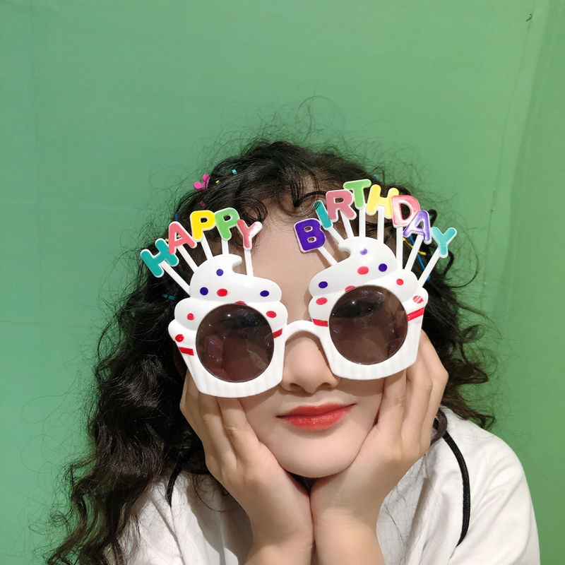 乔与乔伊墨镜道具儿童太阳镜男童宝宝墨镜卡通搞怪眼镜小孩生日拍照