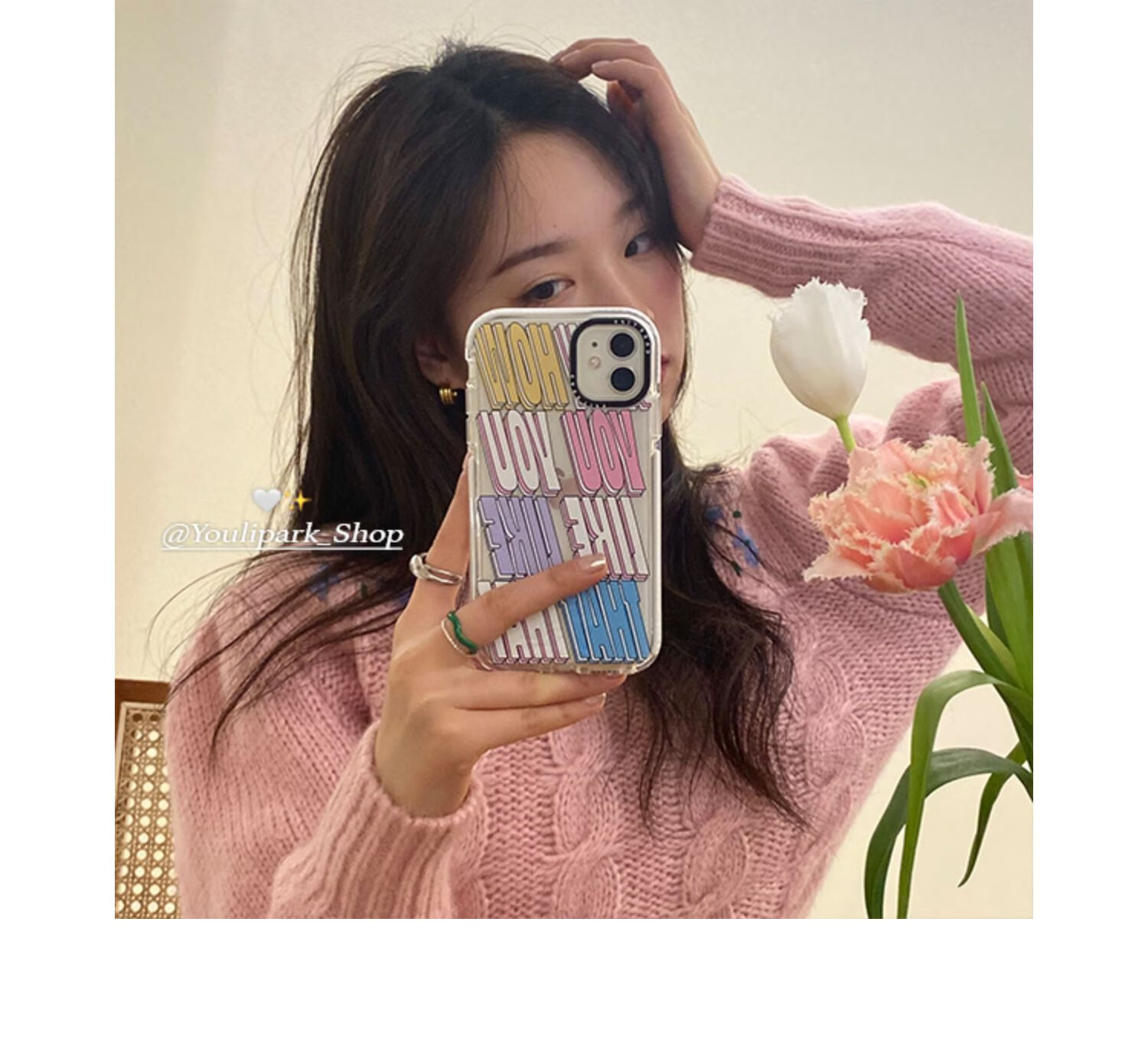 rose同款英文字母苹果13promax手机壳ipho 朴彩英rose同款字母手机壳