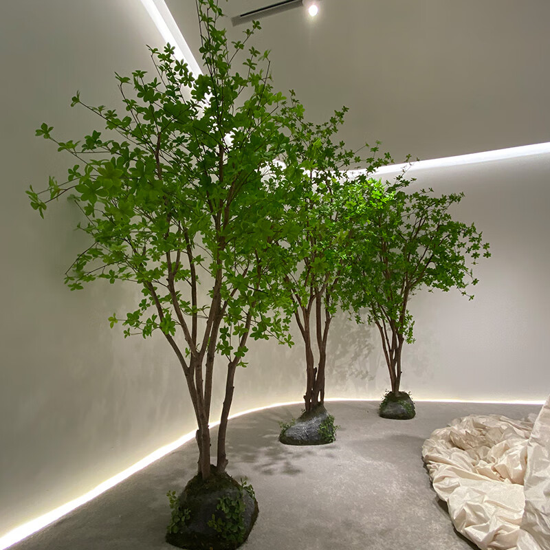 轻奢高端网红仿真日本吊钟树造景绿植室内设计橱窗马醉木北欧ins风