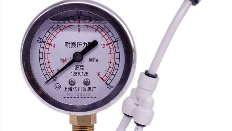 家用水压表自来水检测压力净水器测水压测试纯水压表水压测试016mpa内
