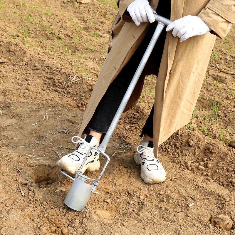 种辣椒苗神器移苗器移栽器农用工具西瓜营养钵插秧机器取土栽苗器麦桑