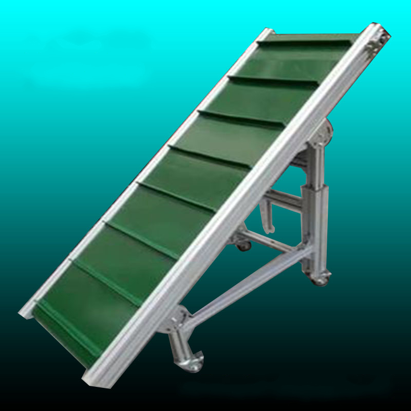 皮带输送机传动带小型输送带接驳台爬坡输送机注塑机传送带 平行款长