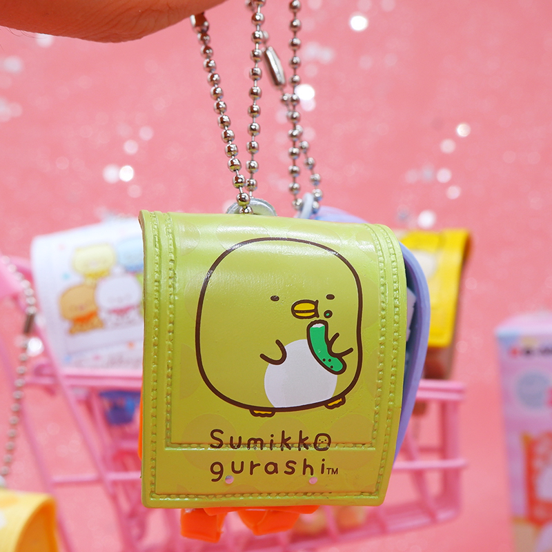 迷你书包盲盒角落生物祖国版盲盒墙角生物盒玩仿真小书包迷你书包挂件