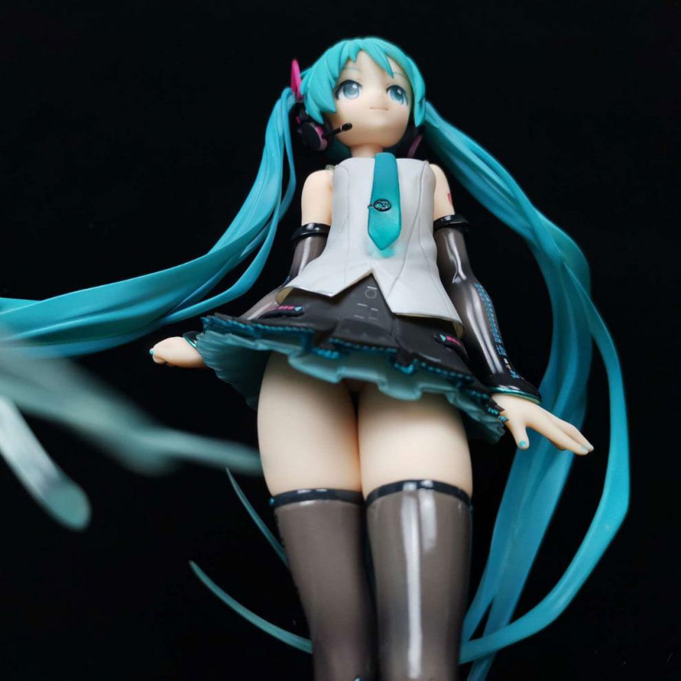 官方品牌初音未来动漫二次元美少女娃娃玩偶樱初音模型亚种粉红色miku