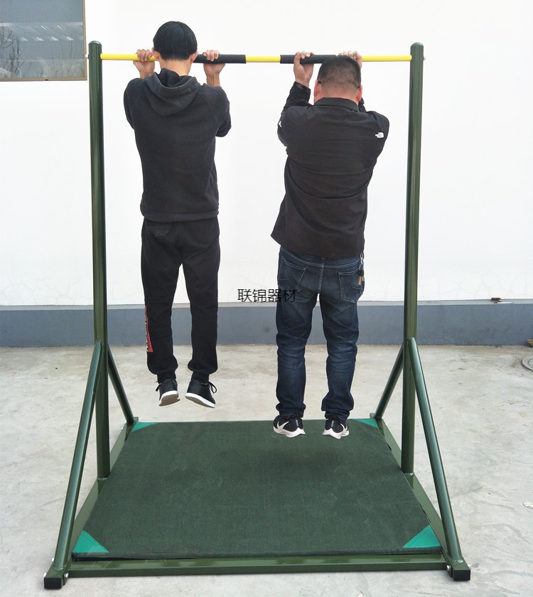室外户外移动式新农村别墅单杠拉伸训练秋千引体向上健身器材路径单杠