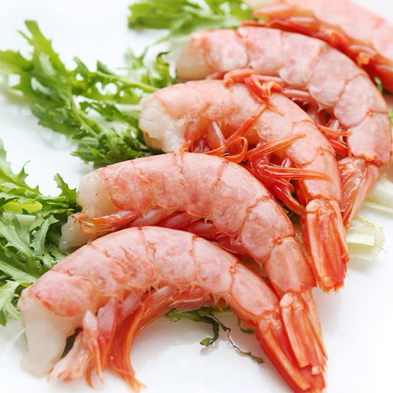 【48小时发货】大红虾尾无头虾4-4.
