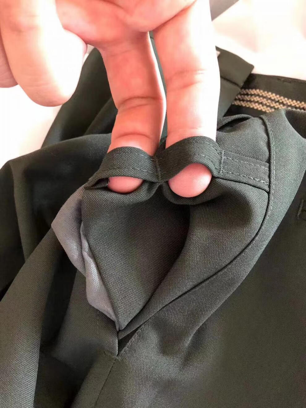 《常服 新式松枝绿夏常服裤子正装夏常裤薄款速干透气免烫休闲西装裤