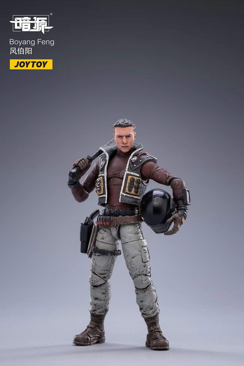 【现货】joytoy暗源 1:18主角三人组 风伯阳 斯坦纳 雷格森 人偶