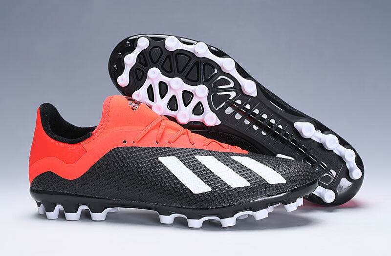 猎鹰高帮足球鞋贝克汉姆9代塑钉儿童hg人造草梅西x8.