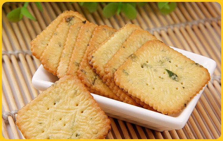 饼干零食小包装多口味整箱散装香葱鸡片葱油薄脆小吃休闲食品 香葱鸡