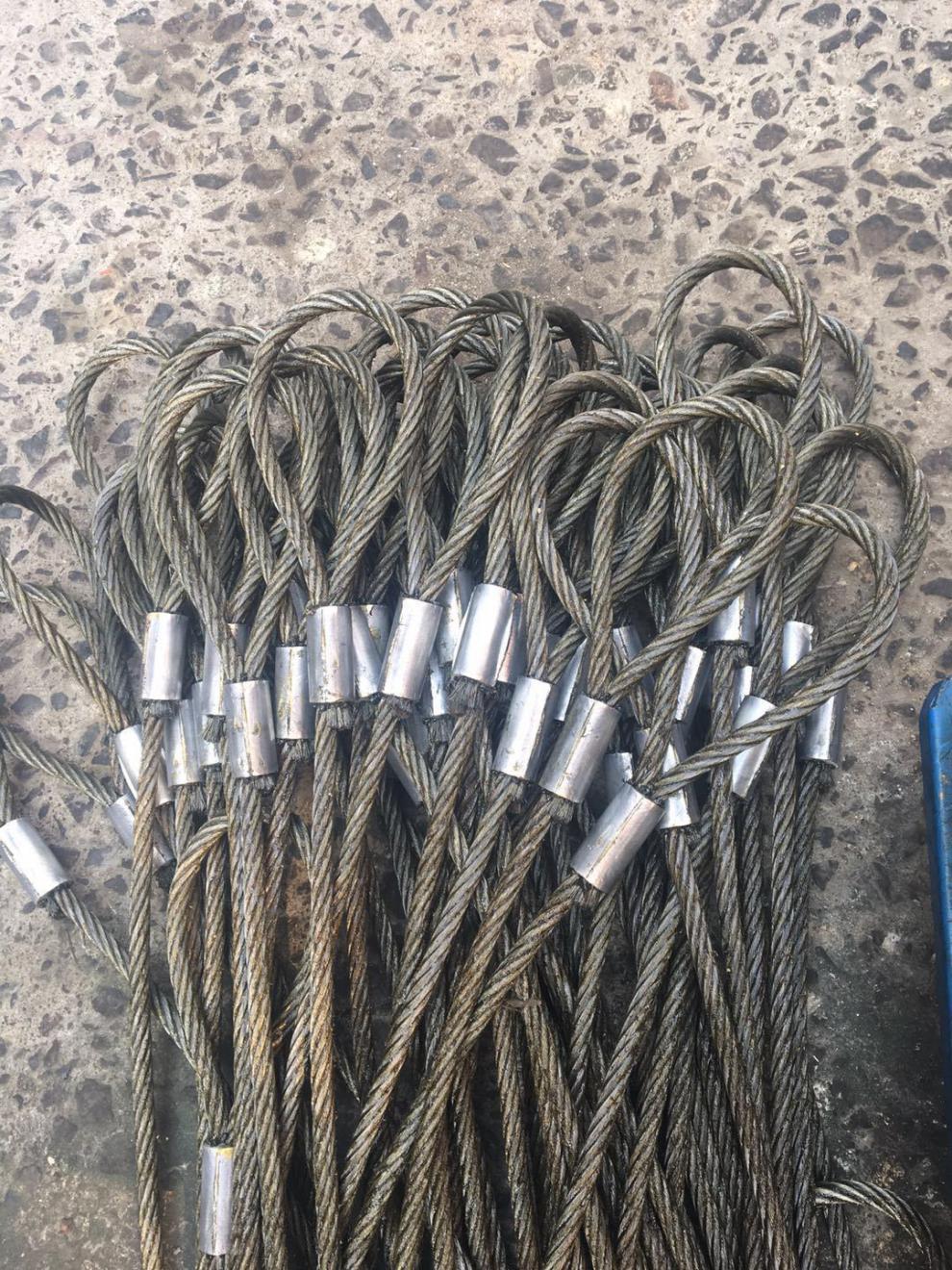 定制适用压制钢丝绳索具起重工具起重钢丝绳吊具吊车吊机行车起重机用