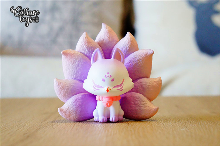 【品牌直销】万代 九尾狐盲盒 现货上古九狐九尾狐盲盒第二代2022网红