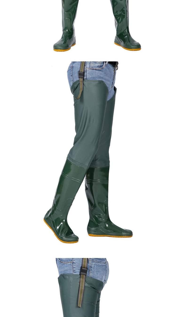 超大码特大号赶海鞋插秧水鞋棉水靴钓鱼鞋防蛇下水裤农田水靴抓捕鱼鞋