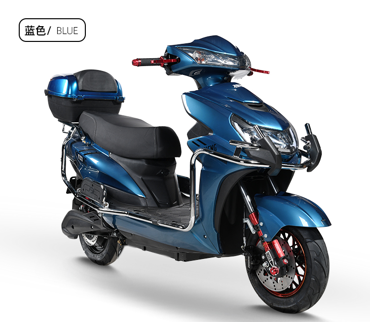 大黄蜂电动车72v大功率电摩长跑王60v锂电池高速外卖两轮踏板车版3000