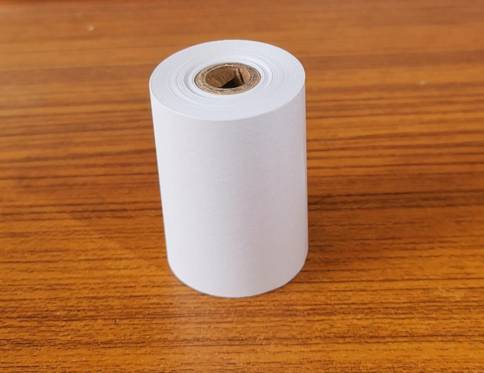 适用57x30针式打印纸57354050普通小卷纸白纸双胶纸57x50胶版纸8卷